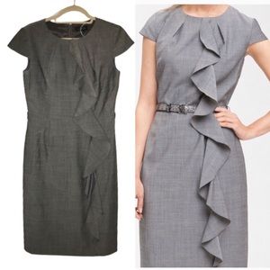 Tahari | Ruffle Contemporary Dress